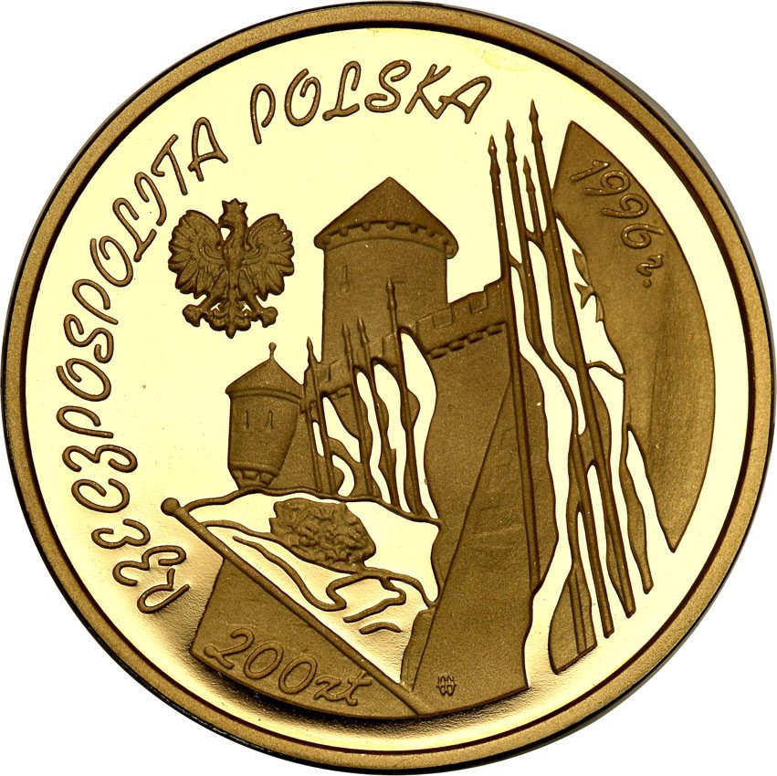 III RP. 200 złotych 1996 Henryk Sienkiewicz NGC PF69 ULTRA CAMEO